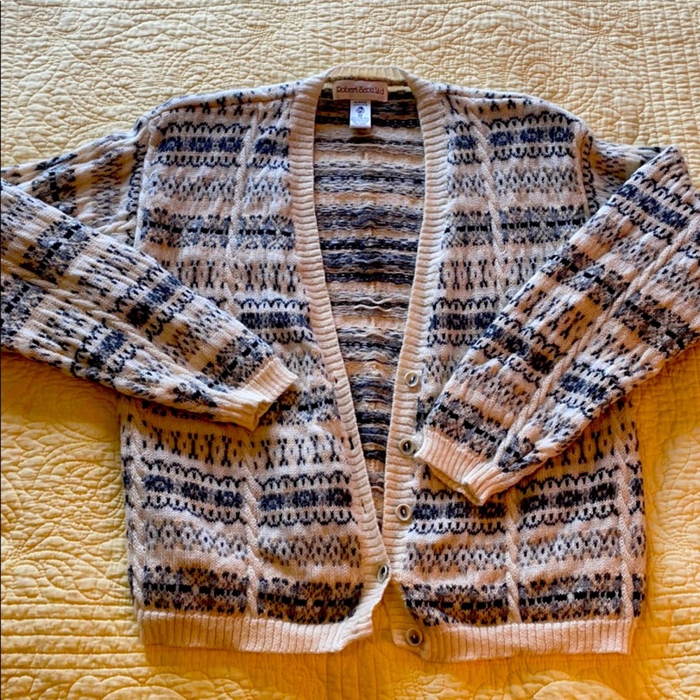 100% wool cardigan!!! So thick and comfy!!